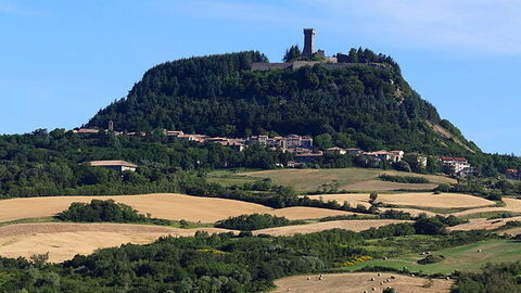 Radicofani landschap