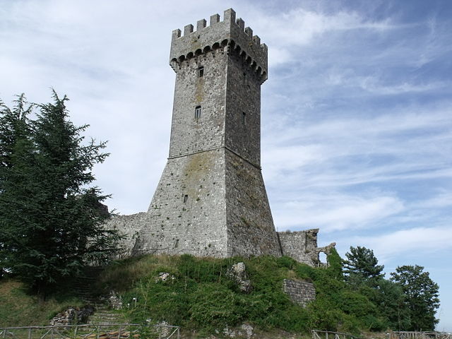 Toren van het Kasteel van Radicofani