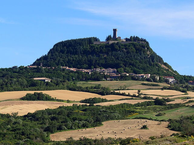 Radicofani landschap
