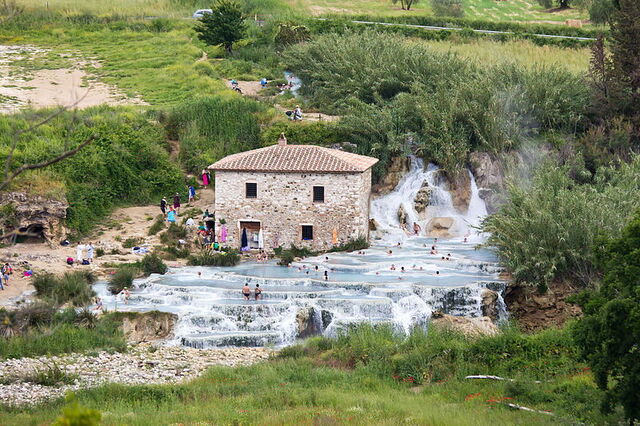 warmwaterbronnen in saturnia