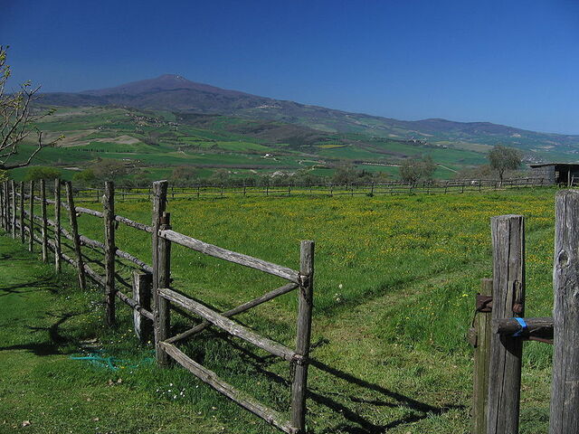 zicht op monte amiata
