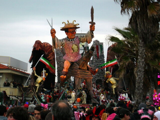 Het bekende Viareggio Festival
