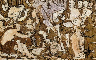 Moses Vloer, Siena Kathedraal