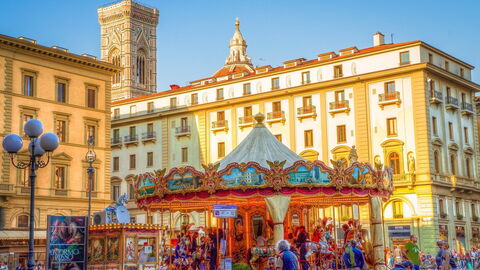 Carousel in Florence
