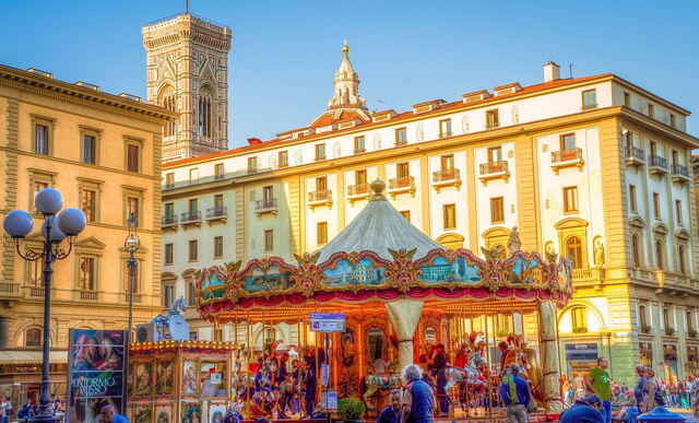 Carousel in Florence