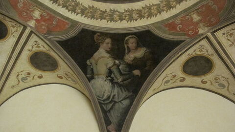 Beeld van de Kamer der Muzen, in Vasari's Huis