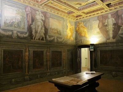 Salon, Vasari's Huis