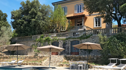 Villa Belvedere, buitenkant