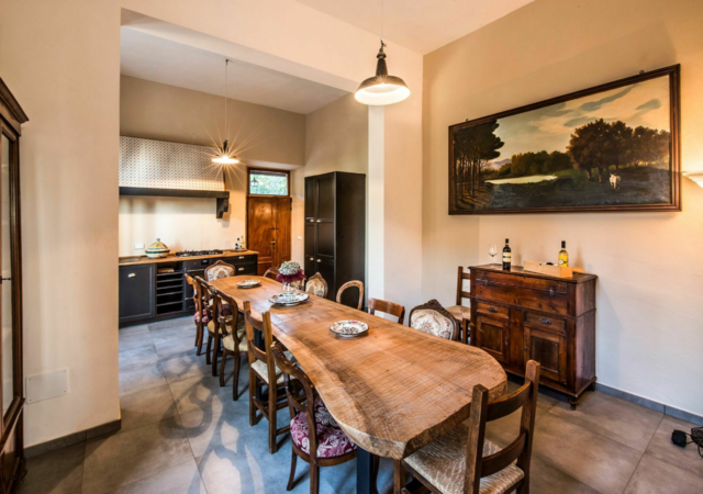 Villa Belvedere, eetkamer