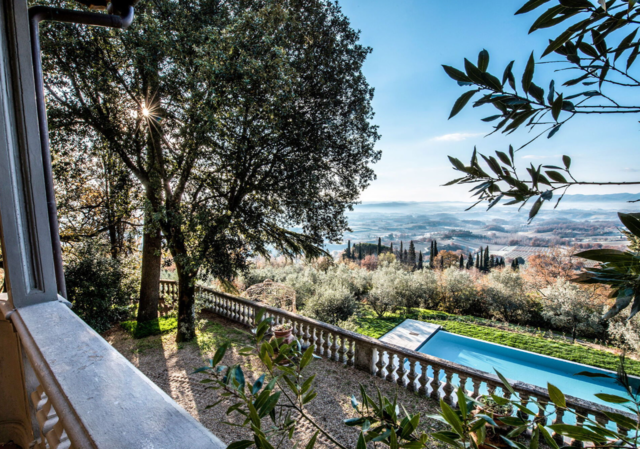 Villa Belvedere, uitzicht