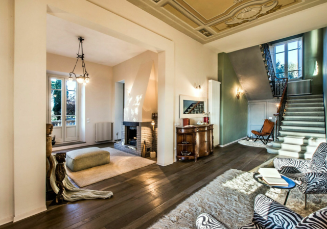 Villa Belvedere, woonkamer