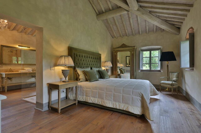 Villa Dell'abate, slaapkamer