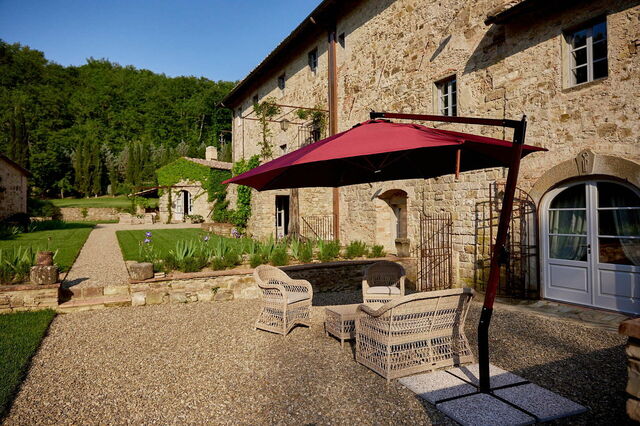 Villa Dell'abate, tuin