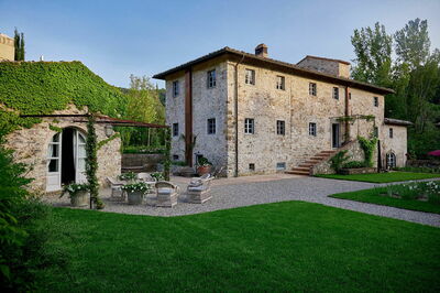 Villa Dell'abate, buitenkant