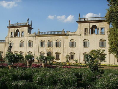 Tuin bij Villa Guicciardini Corsi Salviati