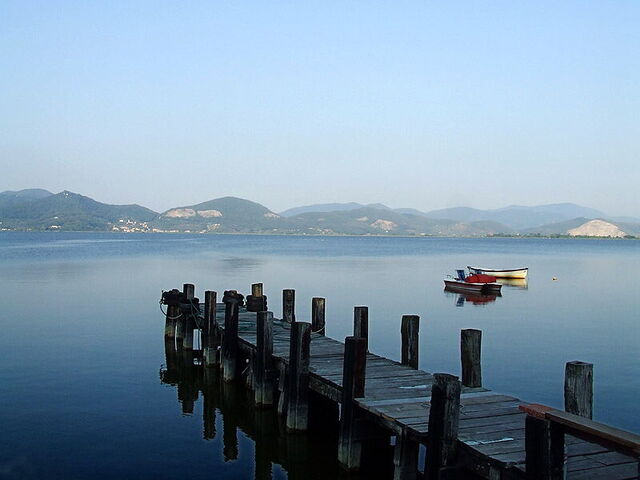 Het stille Massaciuccoli meer