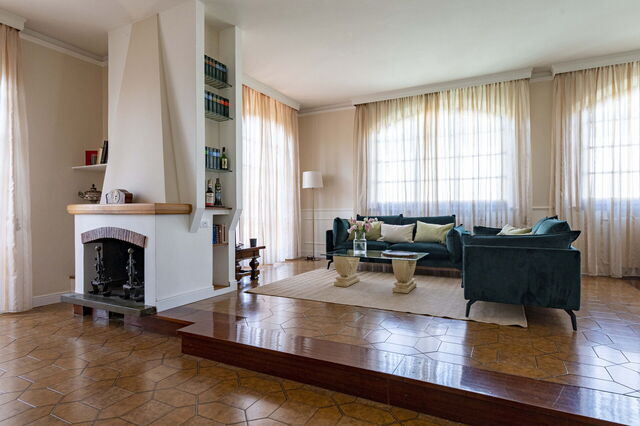 Villa I Portici, woonkamer