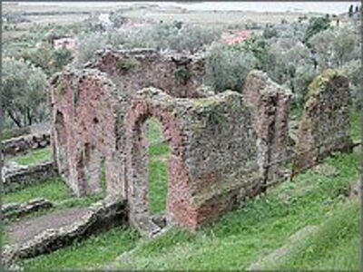 Overblijfselen in Massaciuccol