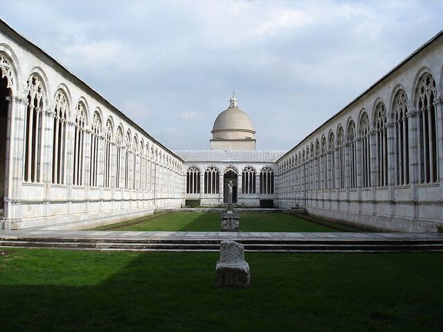 Camposanto, buitenkant