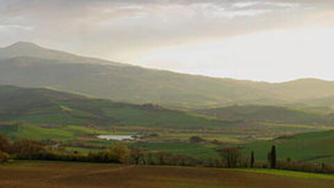 zicht op val d'Orcia