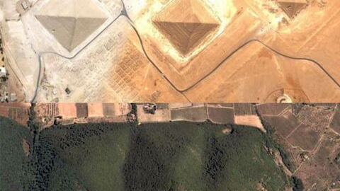 luchtfoto pontassieve heuvels