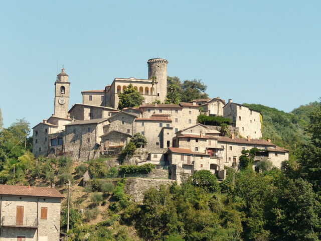 Bagnone uitzicht