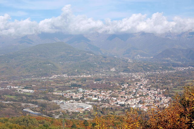 Villafranca in Lunigiana uitzicht