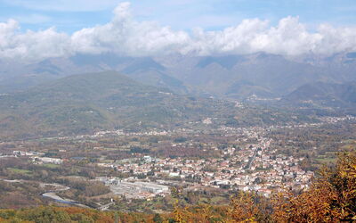 Villafranca in Lunigiana uitzicht