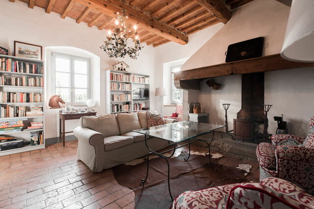 Il Marubbio, woonkamer