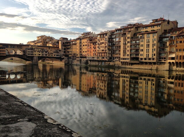 Rivieroever in Florence