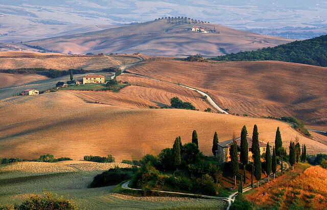 Toscane platteland