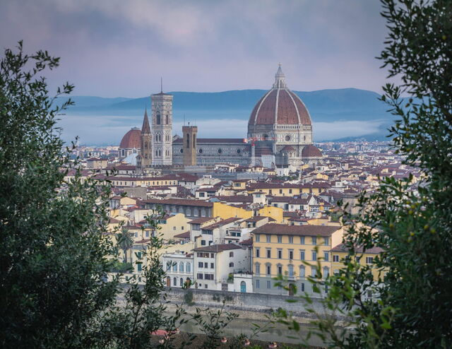 Uitzichten vanaf Piazzale Michelangelo