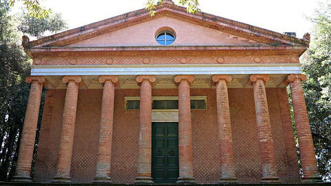 Gevel van de Tempio di Minerva Medica, Montefoscoli