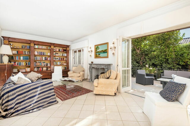 Woonkamer, Villa Barbiera