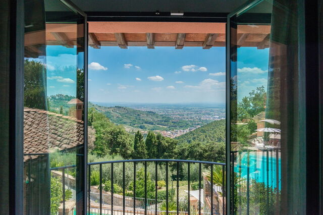Uitzichten vanaf Villa Vico