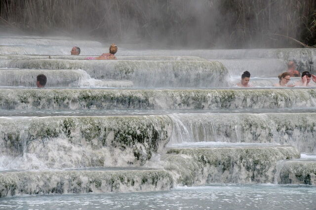 Warmwaterbronnen in Toscane