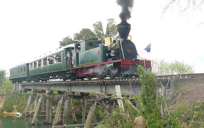 voorbeeld van stoomtrein
