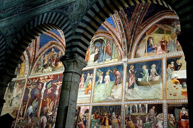 Frescoes, Collegiata