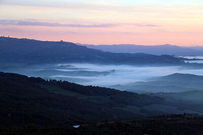 Montaione uitzichten