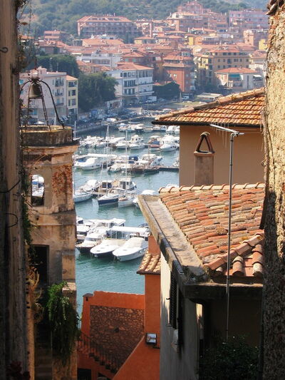Straten in Porto Ercole