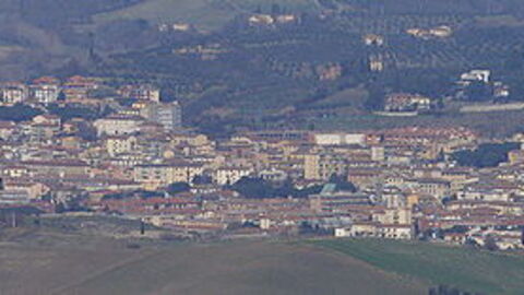 Uitzicht op Castelfiorentino