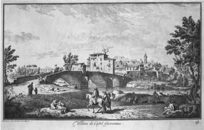 Oude Afbeeldingen van Castelfiorentino