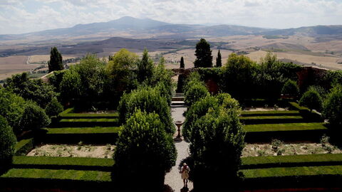 Palazzo Piccolomini, uitzichten