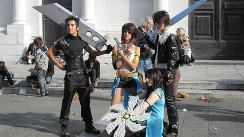 Final Fantasy Cosplay bij Lucca Comics