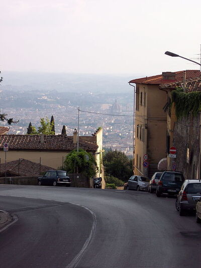 Fiesole uitzicht op Florence