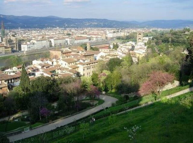 Uitzicht vanaf Giardino Bardini