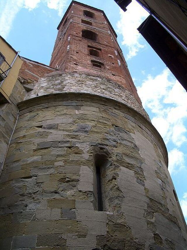 Klokkentoren van de San Lorenzo kerk