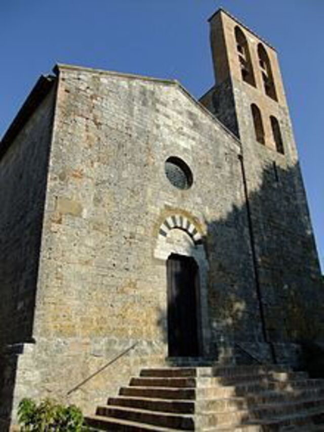 Pieve in Lucignano d'Arbia