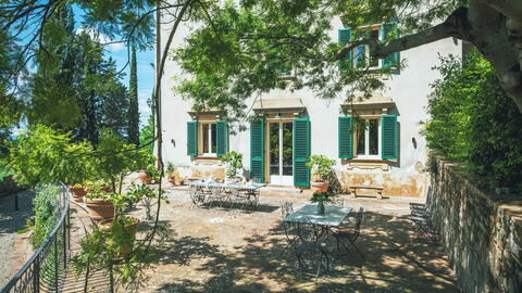 Villa Staggia, terras