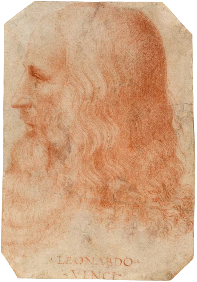Francesco Melzi - Portret van Leonardo